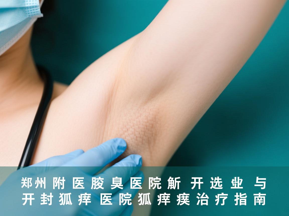 郑州附医腋臭医院解析，开封狐臭医院选择与专业狐臭治疗指南