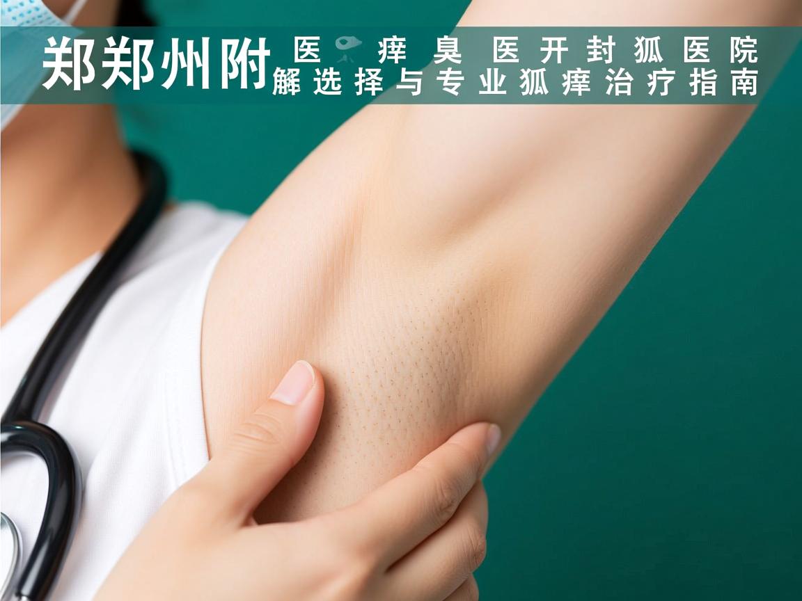 郑州附医腋臭医院解析，开封狐臭医院选择与专业狐臭治疗指南