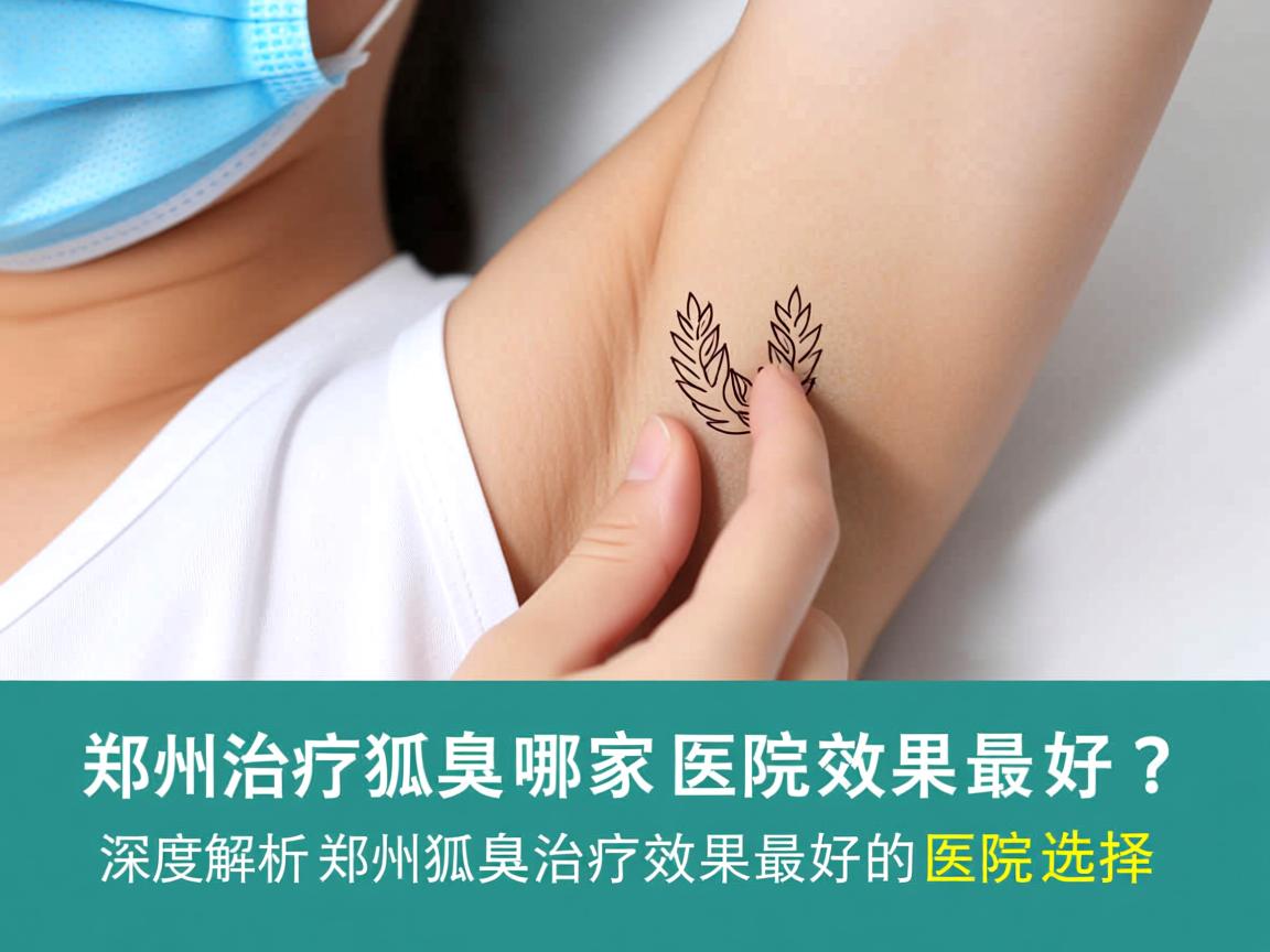郑州治疗狐臭哪家医院效果最好？深度解析郑州狐臭治疗效果最好的医院选择