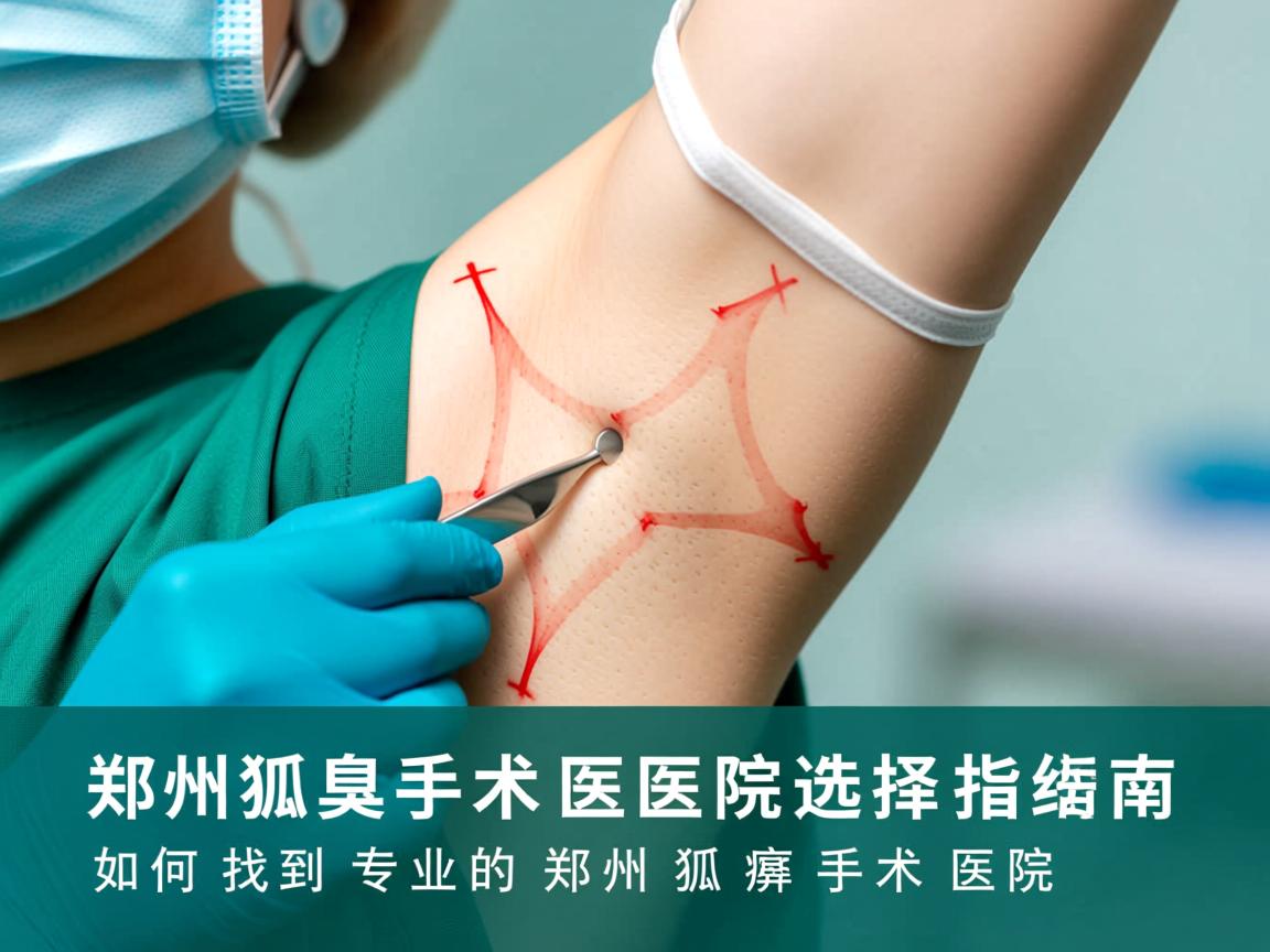 郑州狐臭手术医院选择指南，如何找到专业的郑州狐臭手术医院