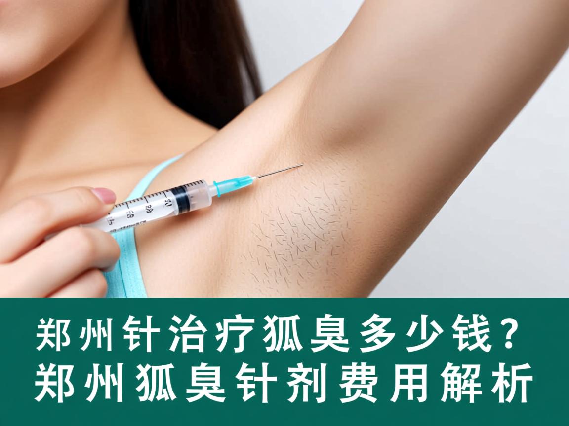 郑州针剂治疗狐臭多少钱？郑州狐臭针剂费用解析