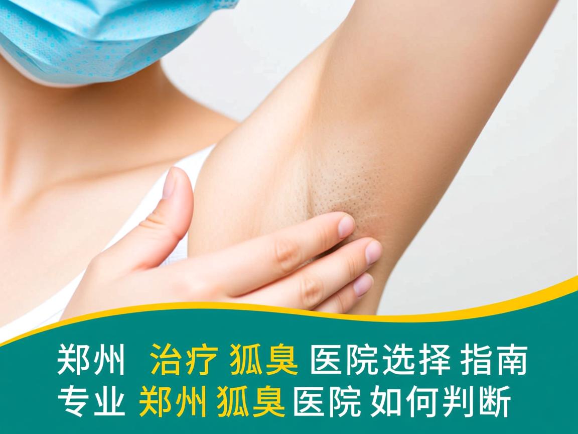 郑州治疗狐臭医院选择指南，专业郑州狐臭医院如何判断