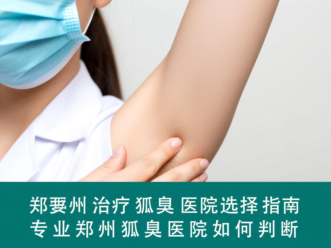 郑州治疗狐臭医院选择指南，专业郑州狐臭医院如何判断