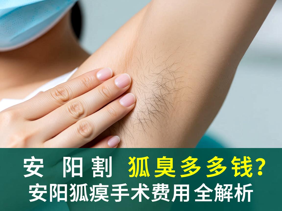 安阳割狐臭多钱？安阳狐臭手术费用全解析