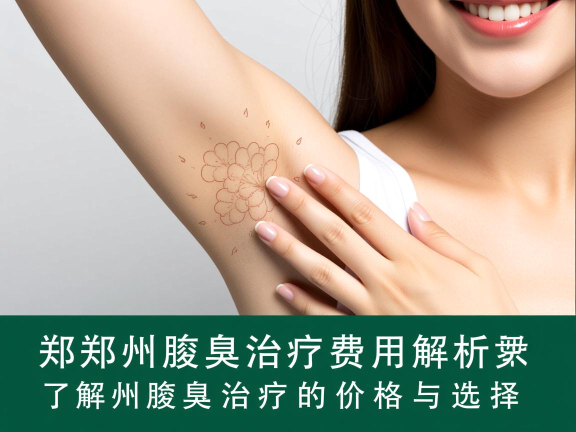 郑州腋臭治疗费用解析，了解郑州腋臭治疗的价格与选择