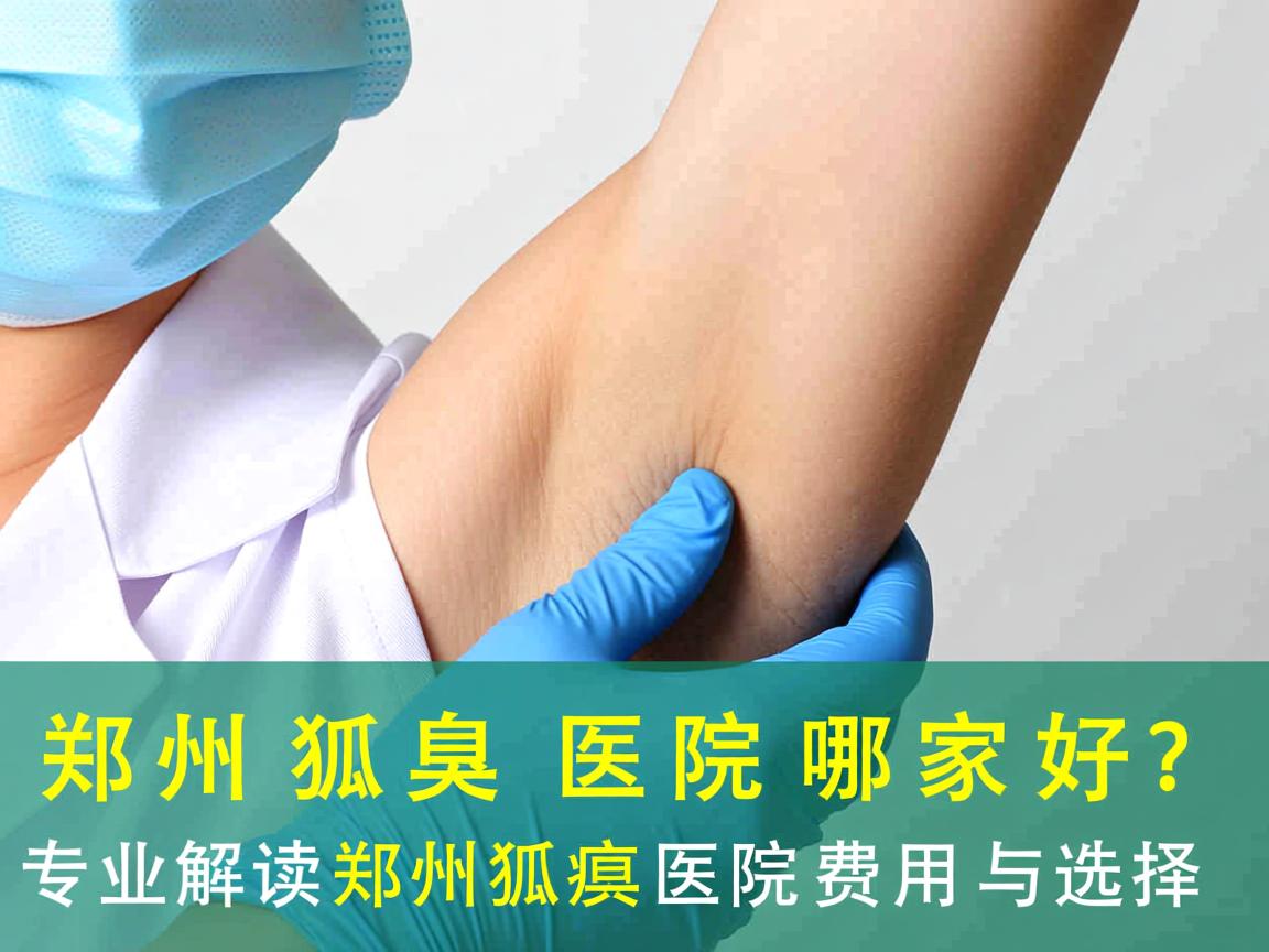 郑州狐臭医院哪家好？专业解读郑州狐臭医院费用与选择