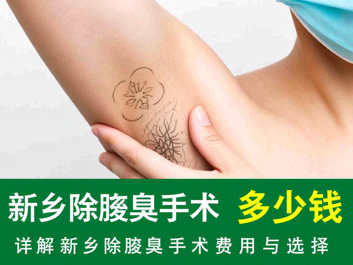 新乡除腋臭手术多少钱，详解新乡除腋臭手术费用与选择
