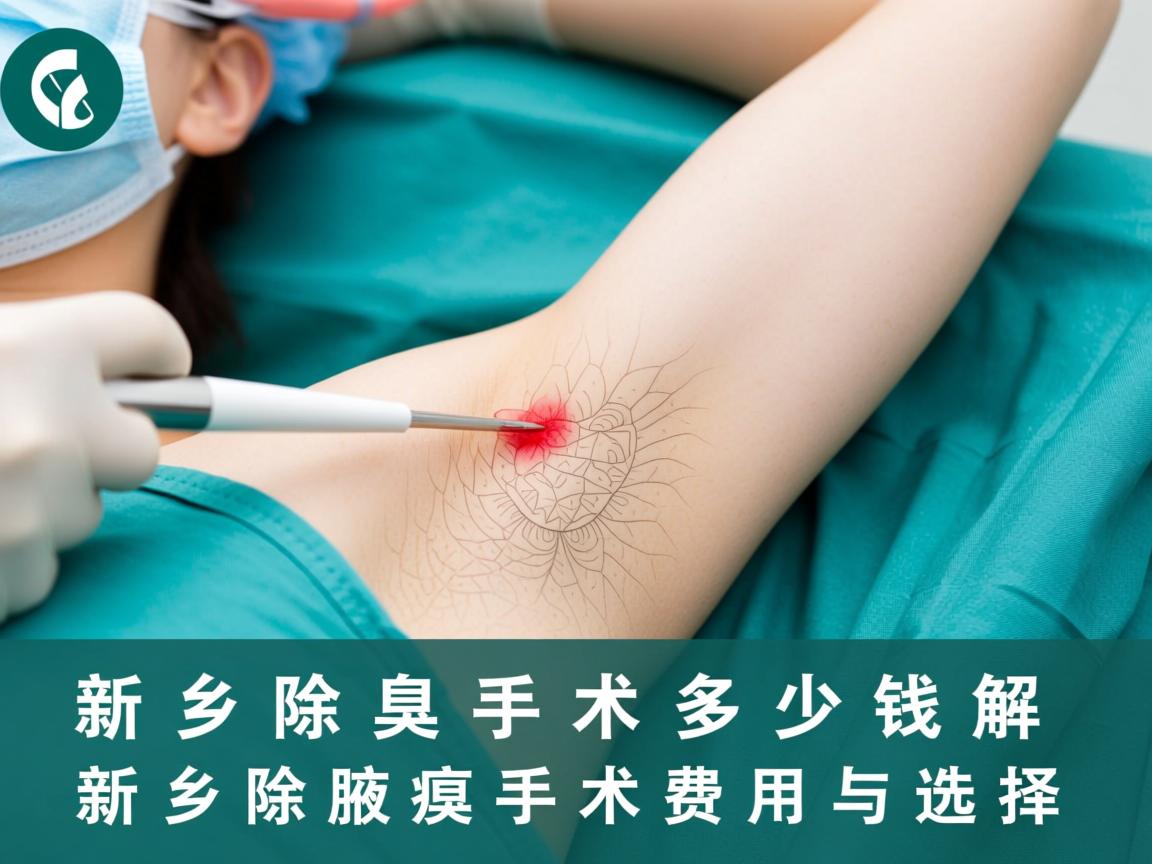 新乡除腋臭手术多少钱，详解新乡除腋臭手术费用与选择