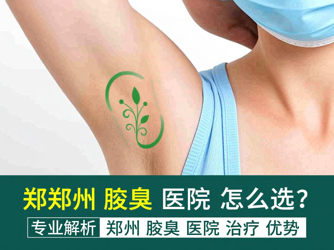 郑州腋臭医院怎么选？专业解析郑州腋臭医院治疗优势