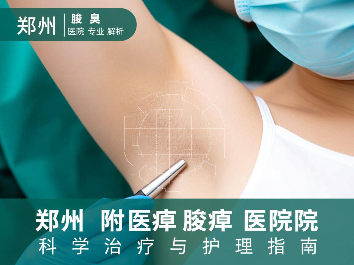 郑州腋臭医院专业解析，郑州附医腋臭医院的科学治疗与护理指南