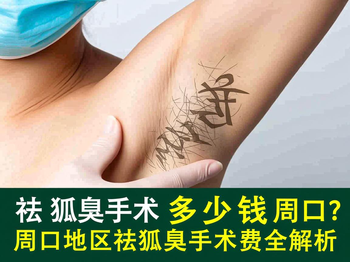 祛狐臭手术多少钱周口？周口地区祛狐臭手术费用全解析