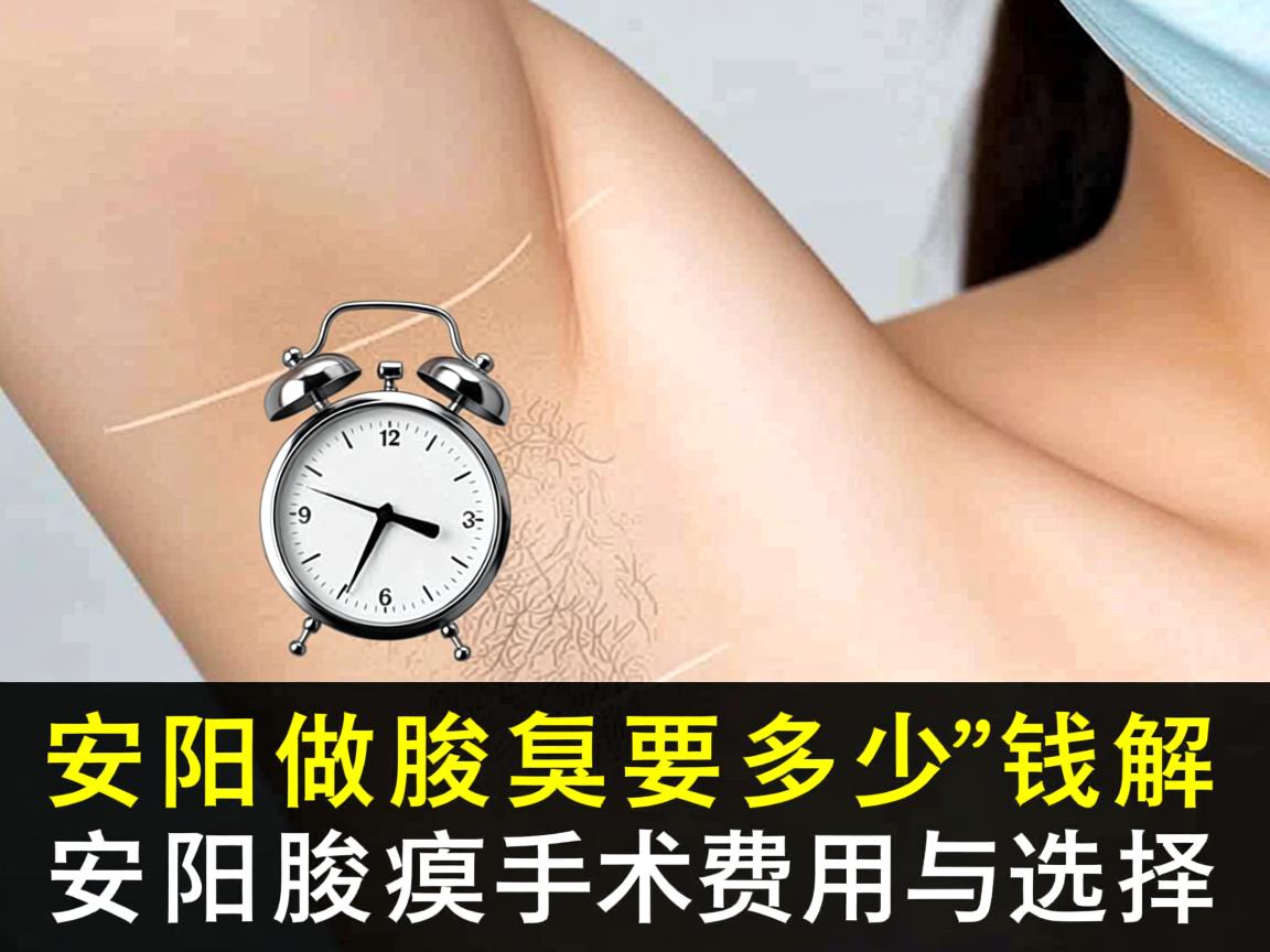 安阳做腋臭要多少钱，详解安阳腋臭手术费用与选择