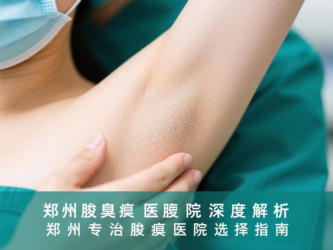 郑州腋臭医院深度解析，郑州专业治腋臭的医院选择指南