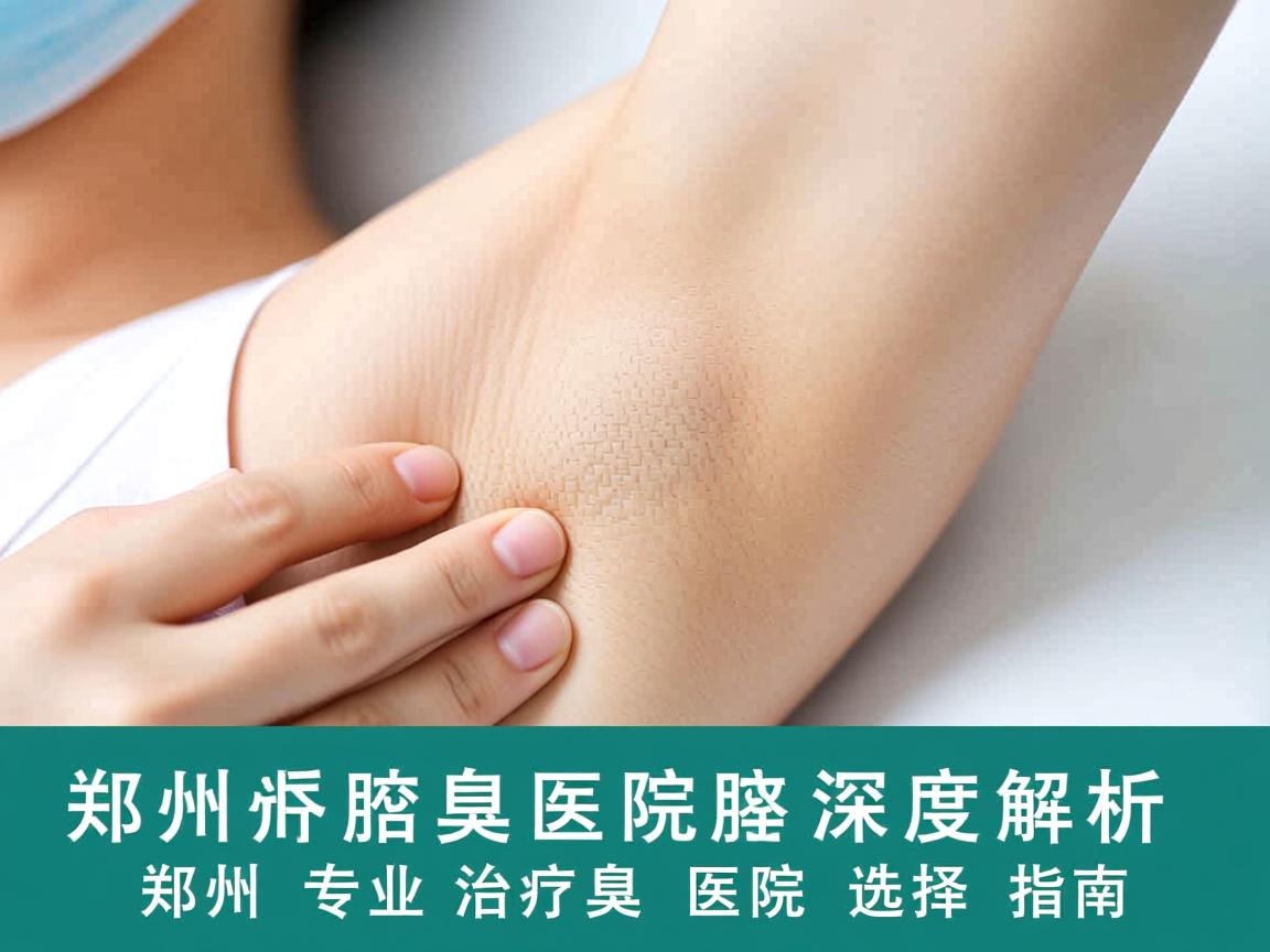 郑州腋臭医院深度解析，郑州专业治疗腋臭的医院选择指南