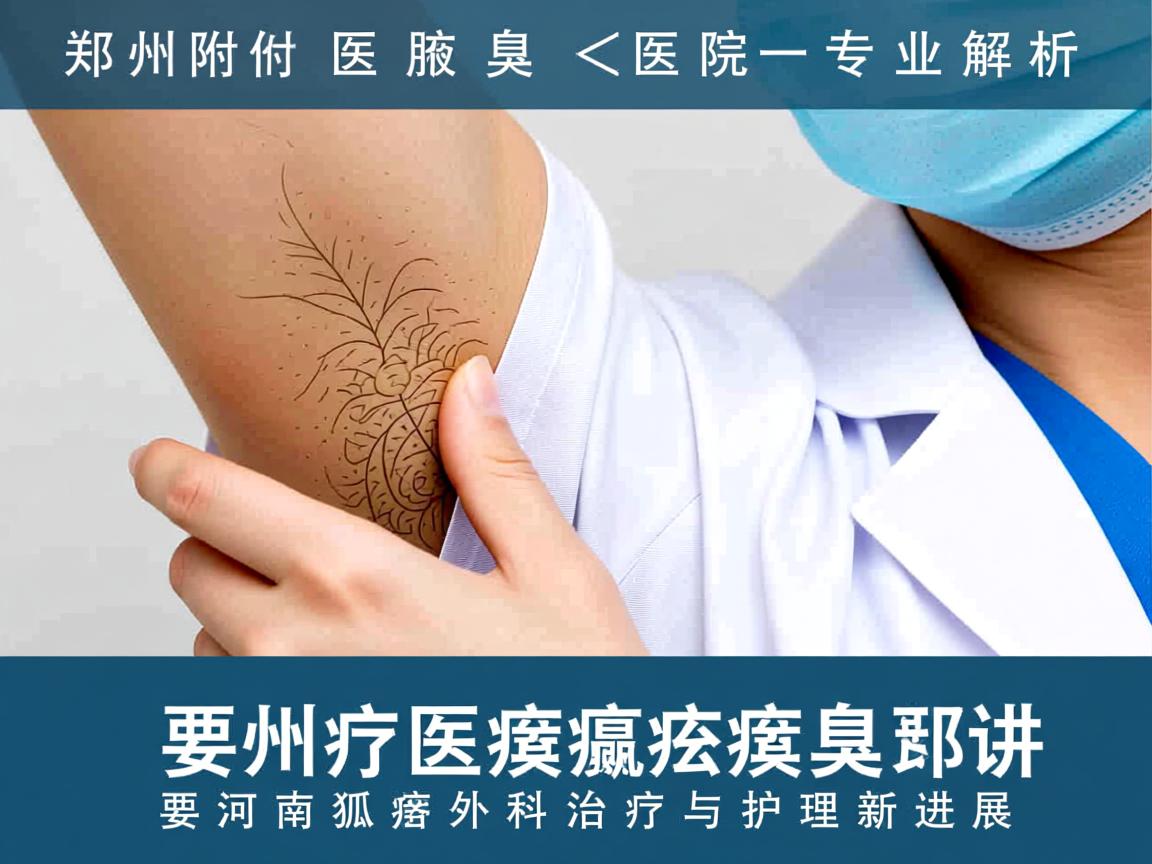 郑州附医腋臭医院，专业解析河南狐臭外科治疗与护理新进展