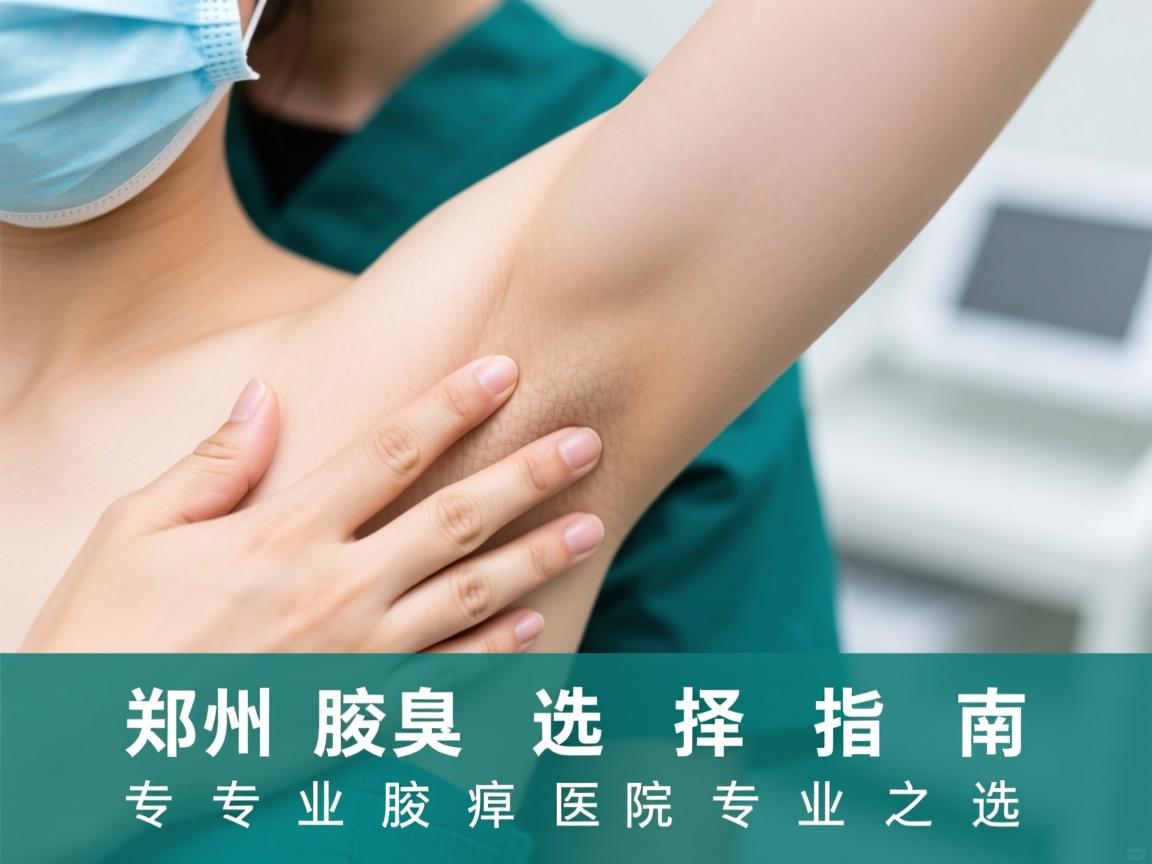 郑州腋臭医院选择指南，专业腋臭医院的专业之选