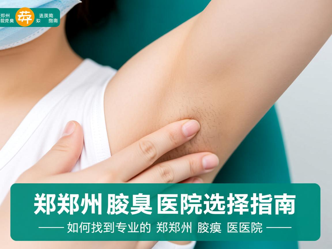 郑州腋臭医院选择指南，如何找到专业的郑州腋臭医院