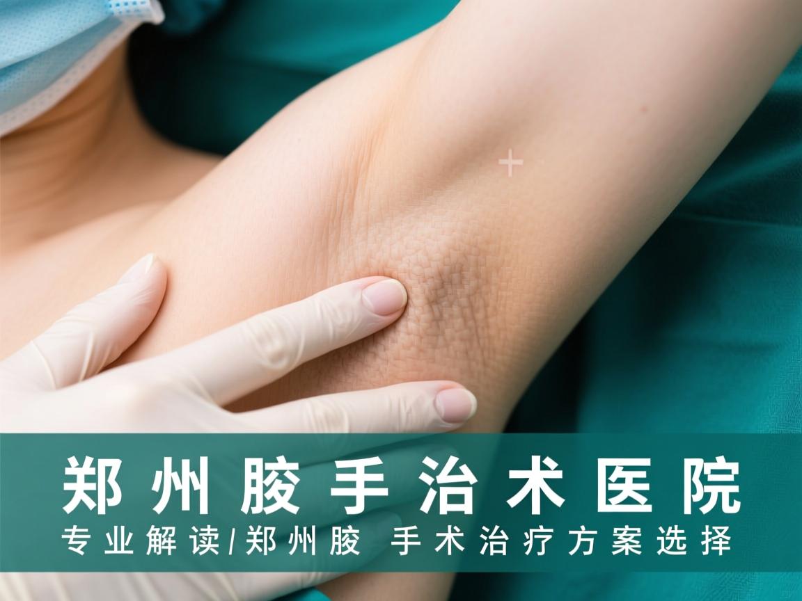 郑州腋臭手术治疗医院，专业解读郑州腋臭手术治疗方案选择