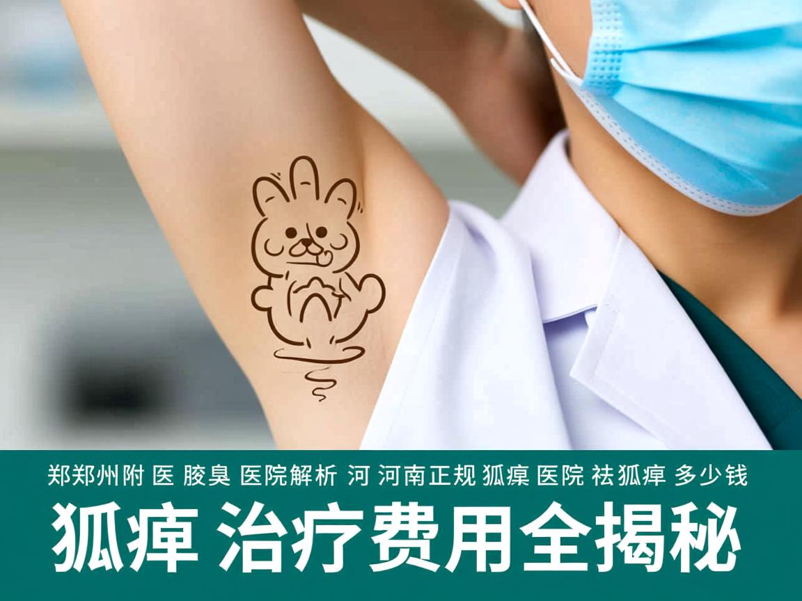 郑州附医腋臭医院解析，河南正规狐臭医院祛狐臭多少钱，狐臭治疗费用全揭秘