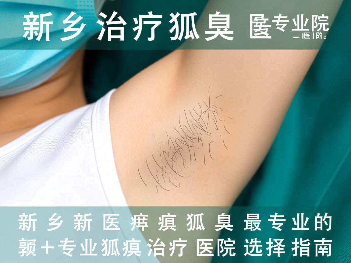 新乡治疗狐臭最专业的医院，新乡专业狐臭治疗医院选择指南