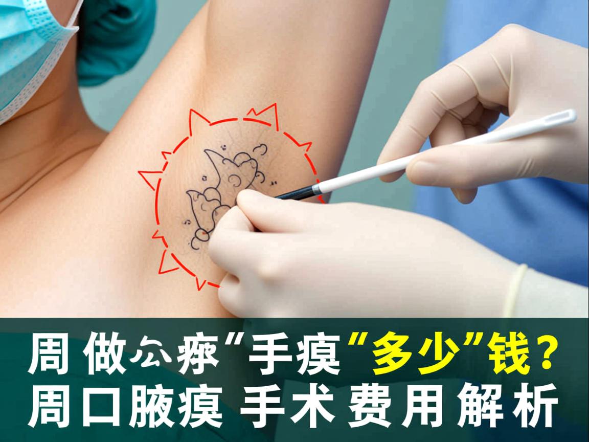 在周口做腋臭手术多少钱？周口腋臭手术费用解析