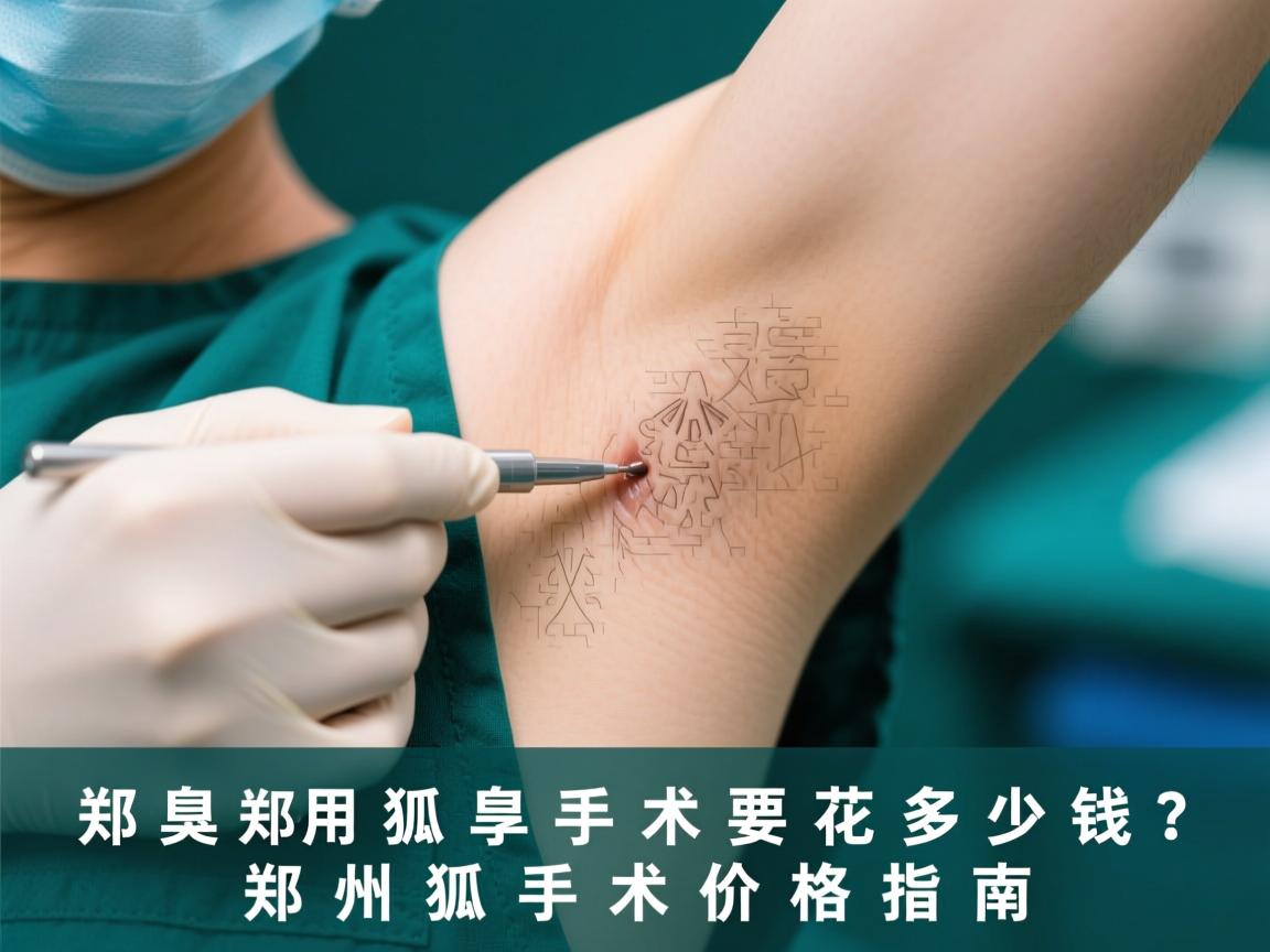 狐臭手术费用解析，郑州狐臭手术要花多少钱？郑州狐臭手术价格指南