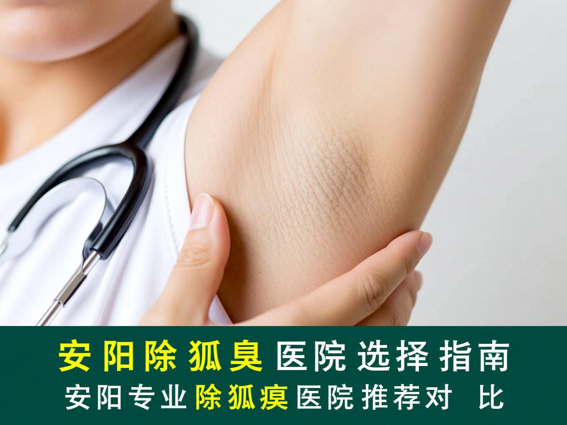 安阳除狐臭医院选择指南，安阳专业除狐臭医院推荐对比