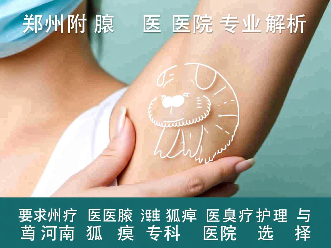 郑州附医腋臭医院专业解析，腋臭医疗护理与河南狐臭专科医院选择