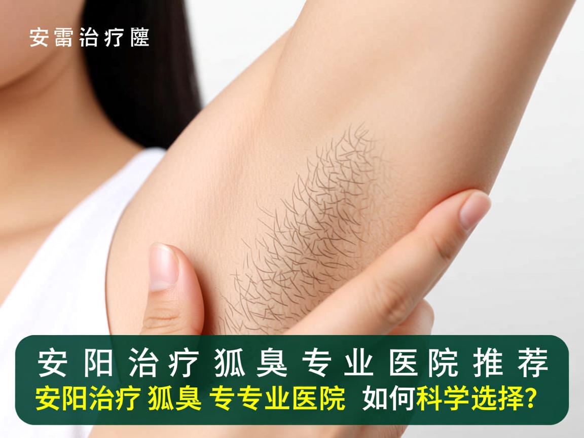 安阳治疗狐臭专业医院推荐，安阳治疗狐臭专业医院如何科学选择？