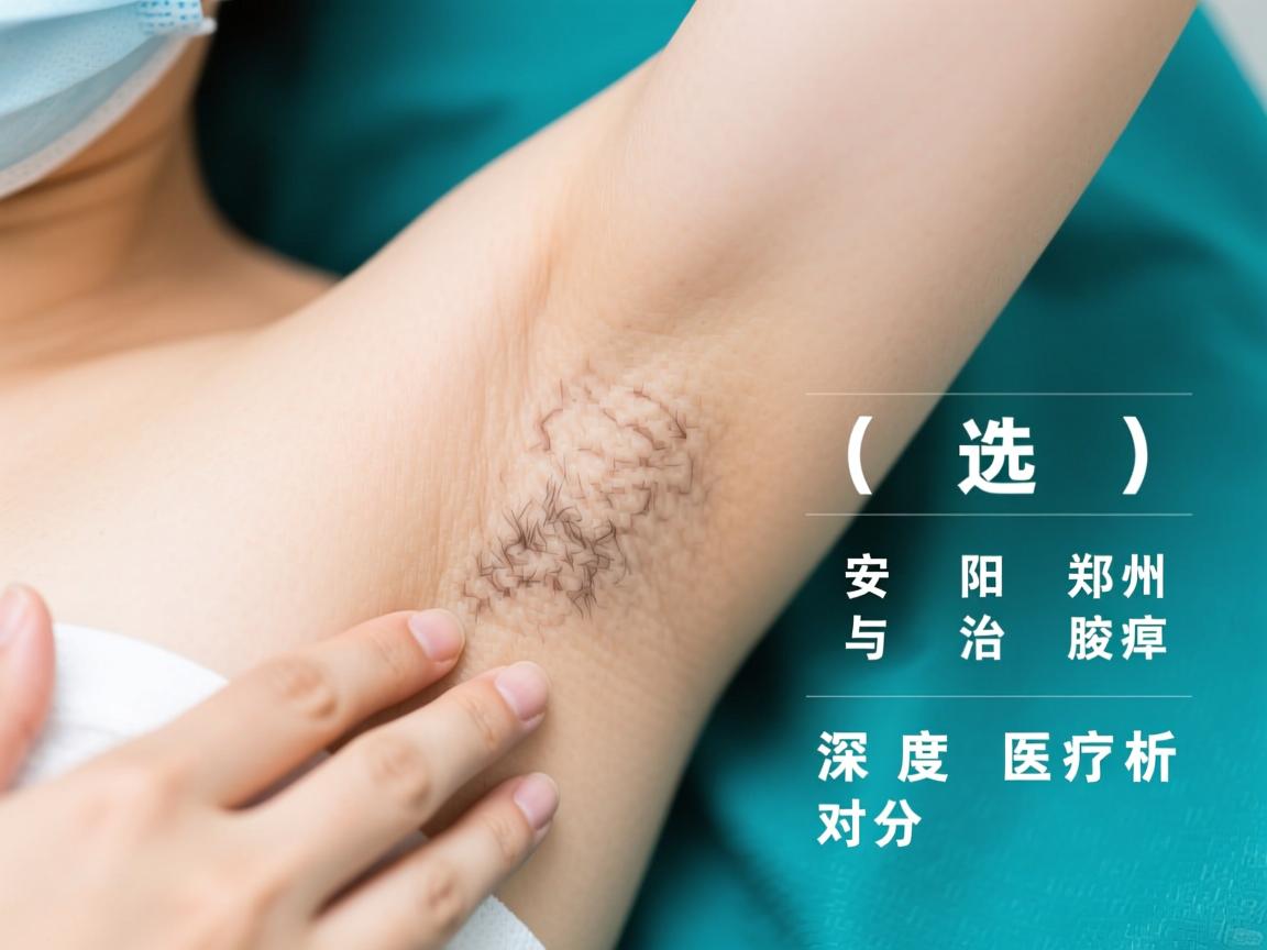 腋臭治疗选择，安阳与郑州腋臭医疗的深度对比分析