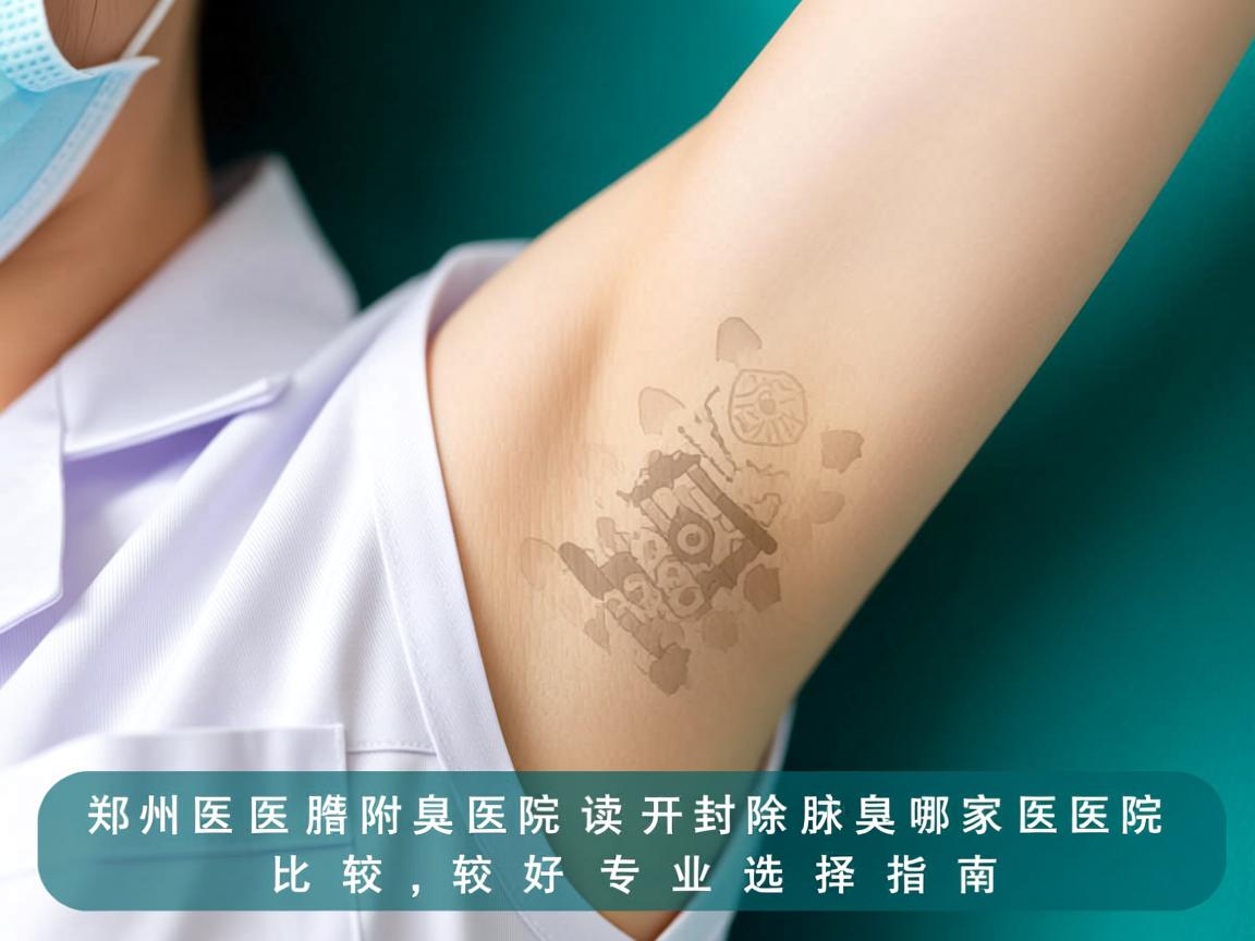 郑州附医腋臭医院解读，开封除腋臭哪家医院比较好，专业选择指南