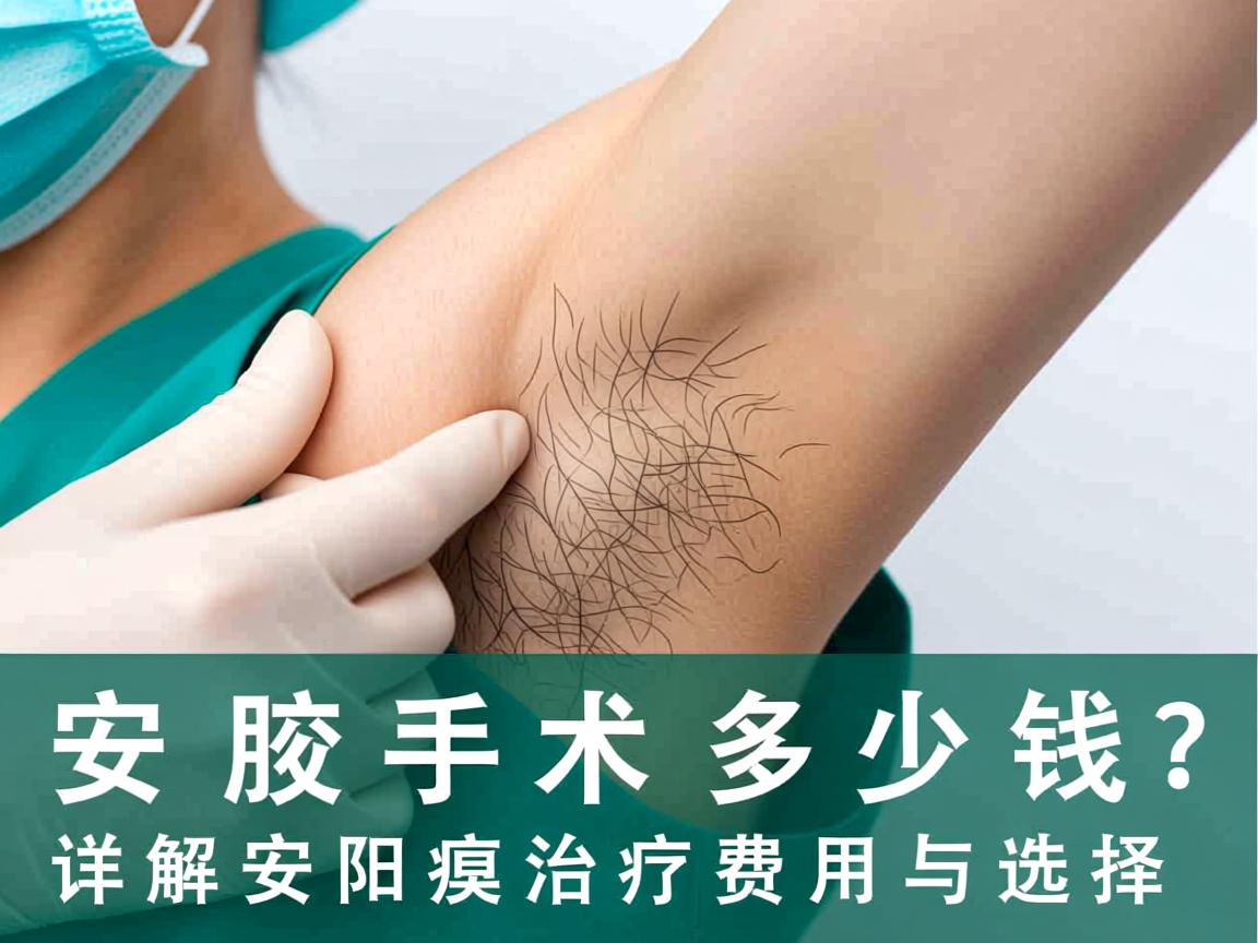 安阳腋臭手术多少钱？详解安阳腋臭治疗费用与选择