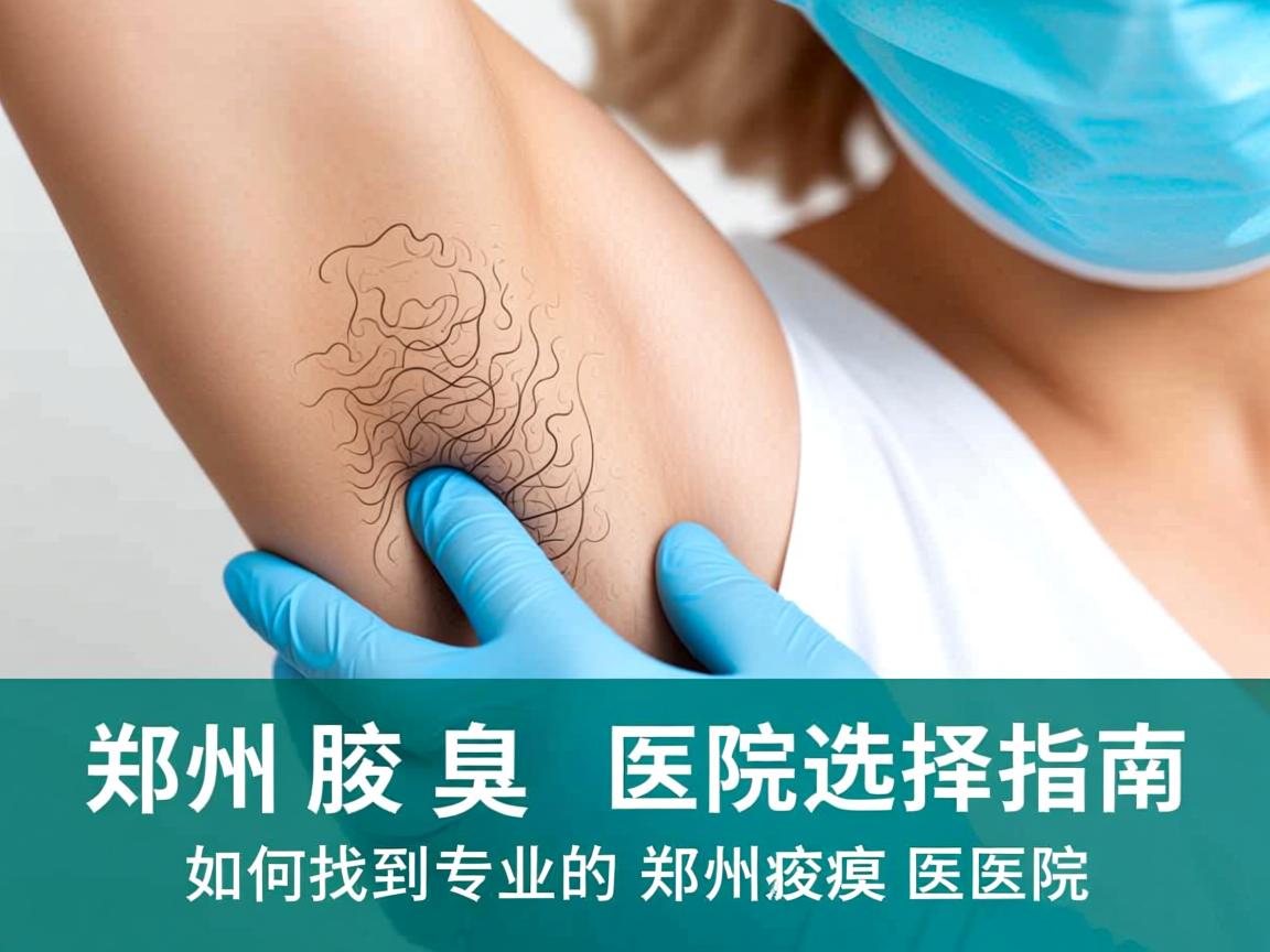 郑州腋臭医院选择指南，如何找到专业的郑州腋臭医院