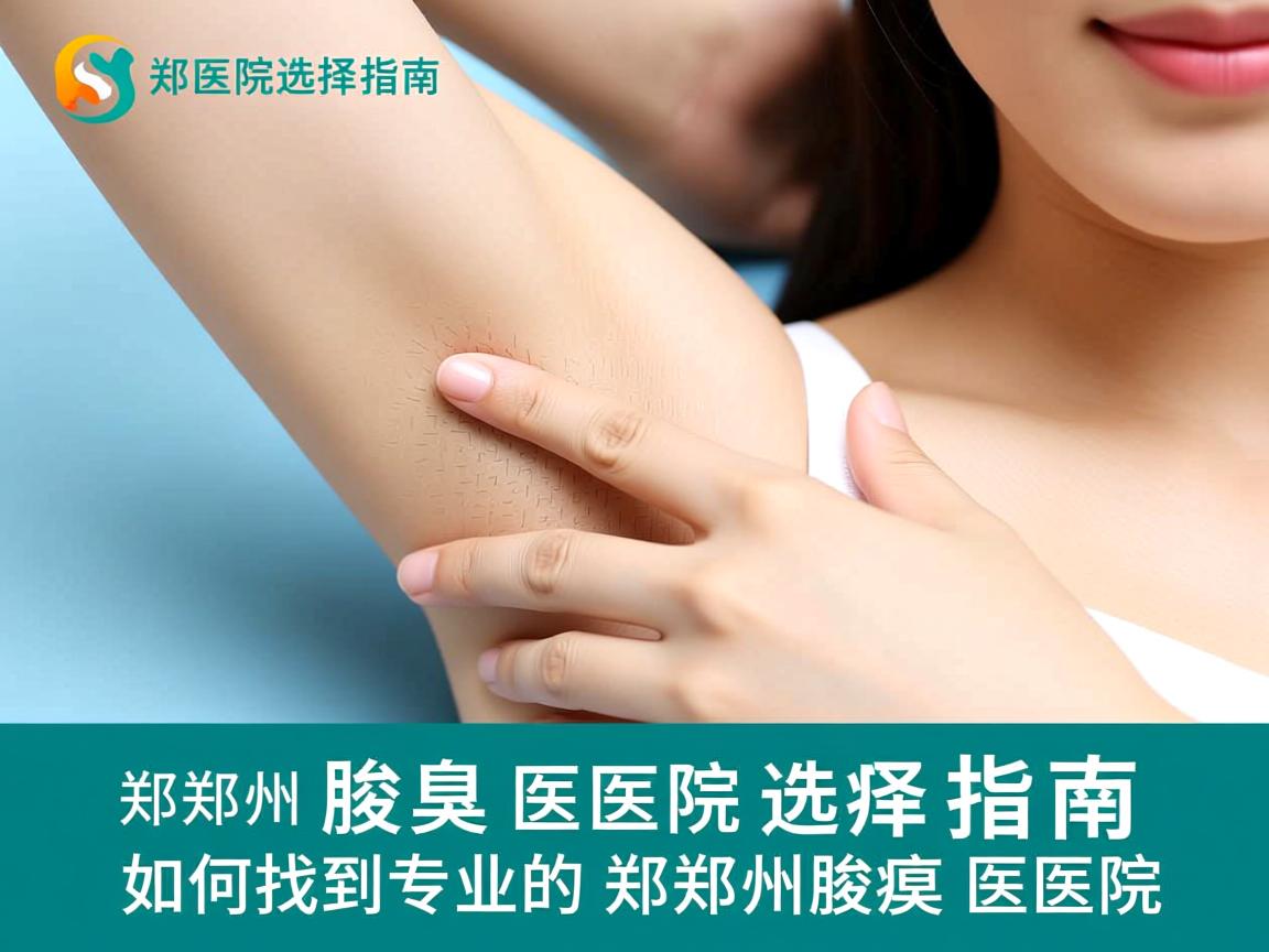 郑州腋臭医院选择指南，如何找到专业的郑州腋臭医院