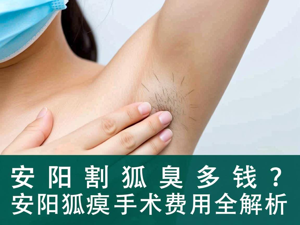 安阳割狐臭多钱？安阳狐臭手术费用全解析