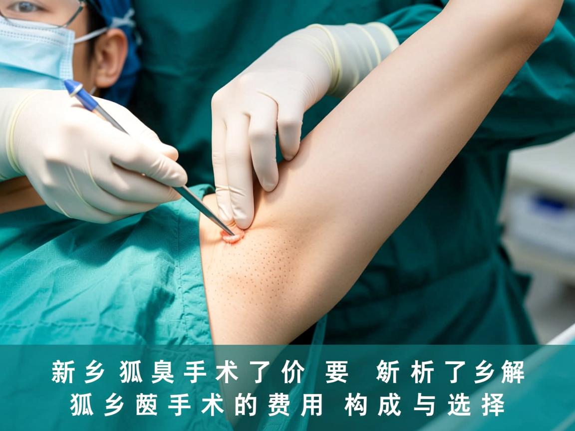 新乡狐臭手术价格解析，了解新乡狐臭手术的费用构成与选择