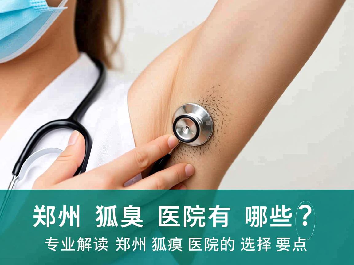 郑州狐臭医院有哪些？专业解读郑州狐臭医院的选择要点