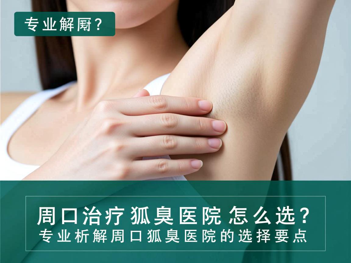 周口治疗狐臭医院怎么选？专业解析周口狐臭医院的选择要点