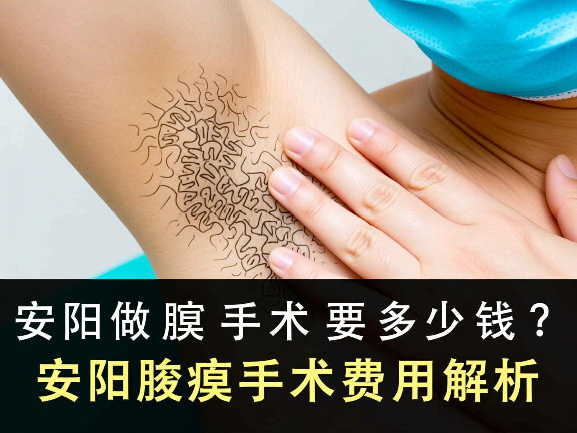 在安阳做腋臭手术要多少钱？安阳腋臭手术费用解析