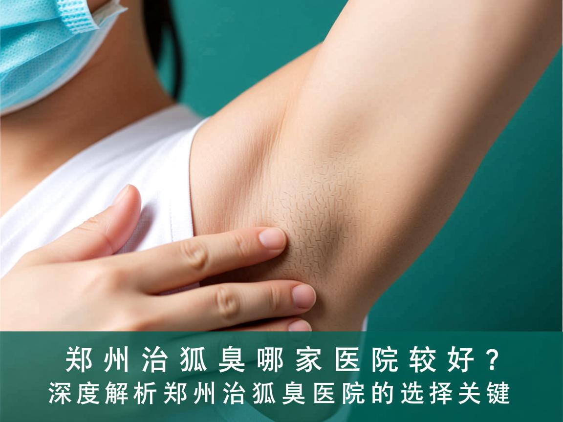 郑州治狐臭哪家医院较好？深度解析郑州治狐臭医院的选择关键
