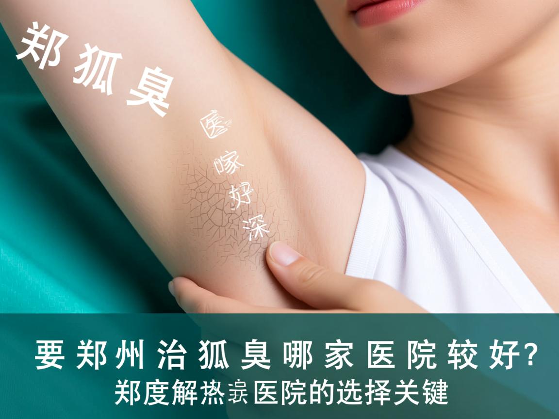 郑州治狐臭哪家医院较好？深度解析郑州治狐臭医院的选择关键