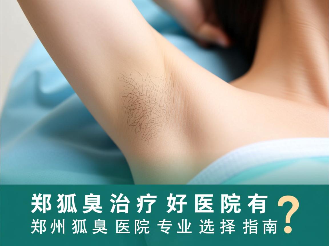 郑州治疗狐臭的好医院有哪些？郑州狐臭医院专业选择指南