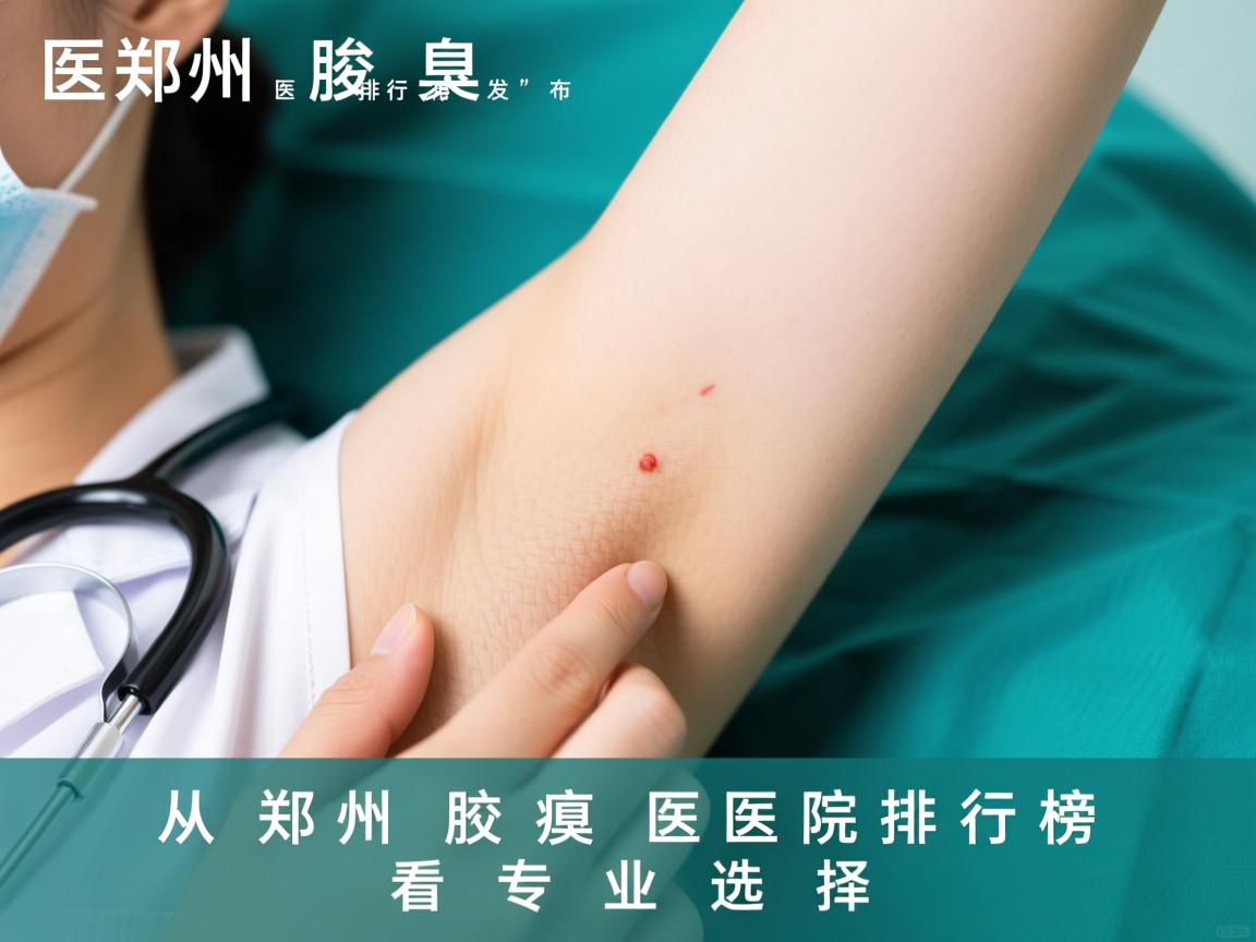 郑州腋臭医院排行榜发布，从郑州腋臭医院排行榜看专业选择