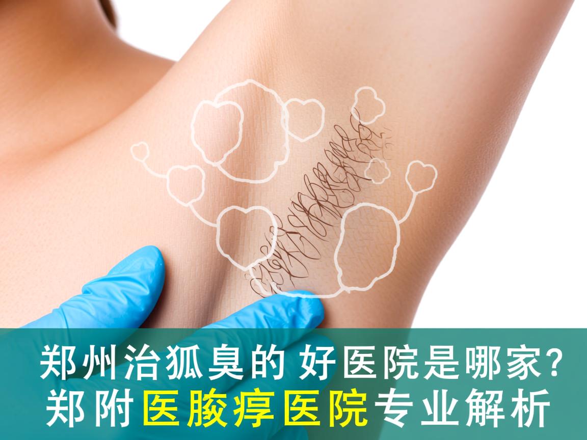 郑州治狐臭的好医院是哪家？郑州附医腋臭医院专业解析