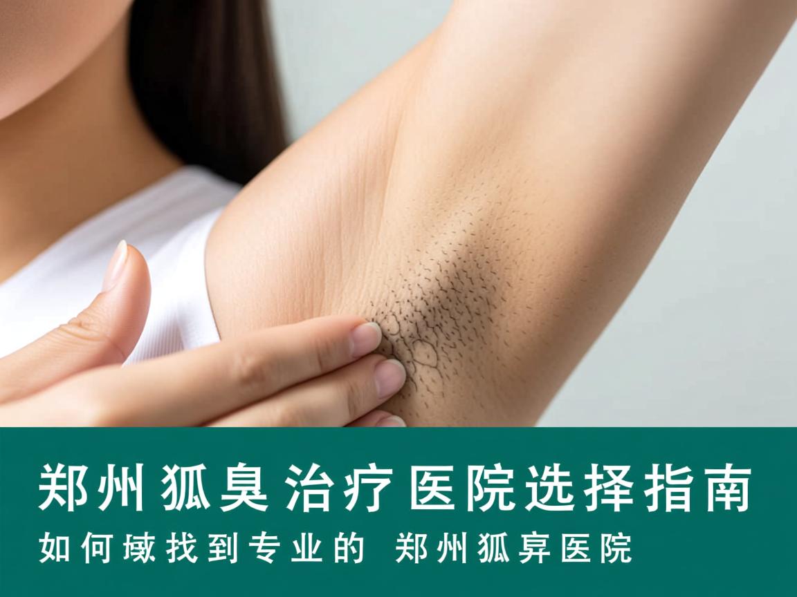 郑州狐臭治疗医院选择指南，如何找到专业的郑州狐臭医院