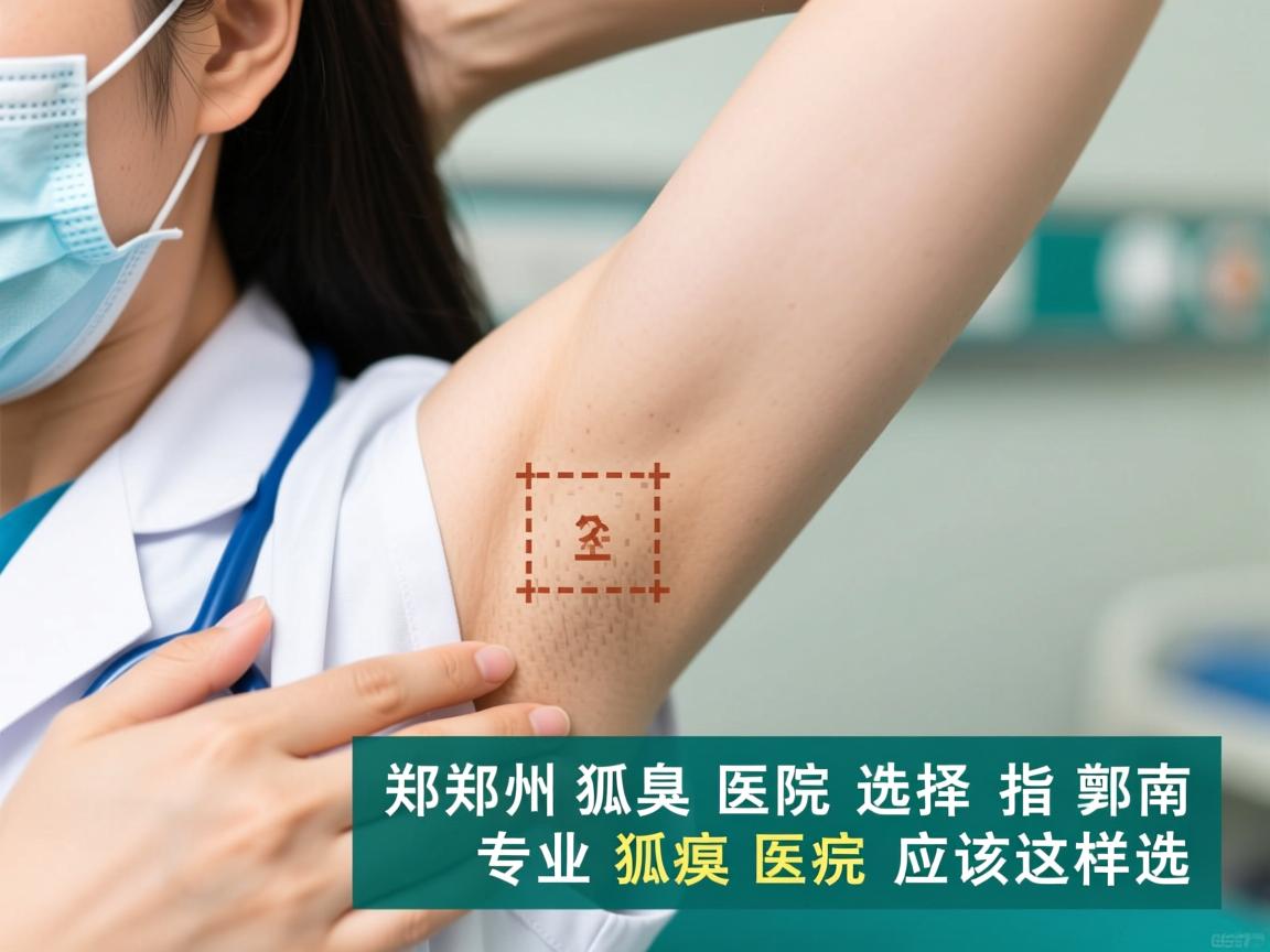 郑州狐臭医院选择指南，专业狐臭医院应该这样选