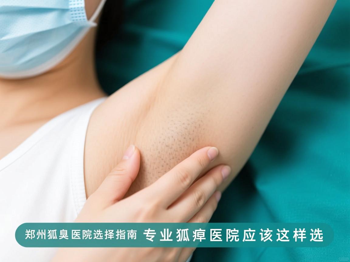 郑州狐臭医院选择指南，专业狐臭医院应该这样选