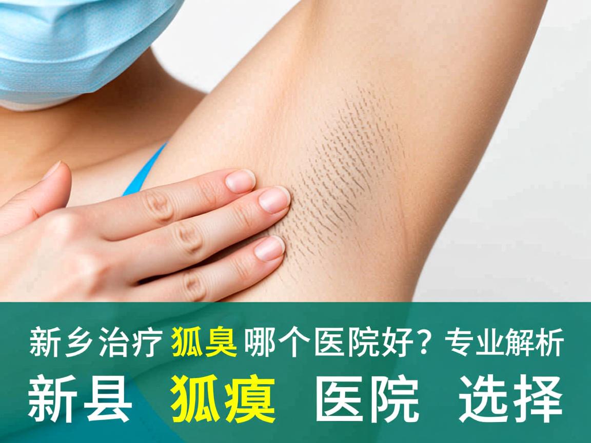 新乡治疗狐臭哪个医院好？专业解析新乡狐臭医院选择
