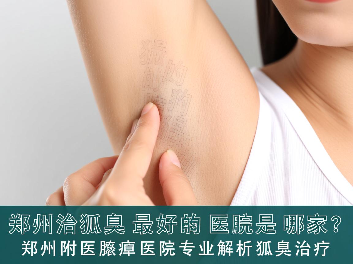 郑州治狐臭最好的医院是哪家？郑州附医腋臭医院专业解析狐臭治疗