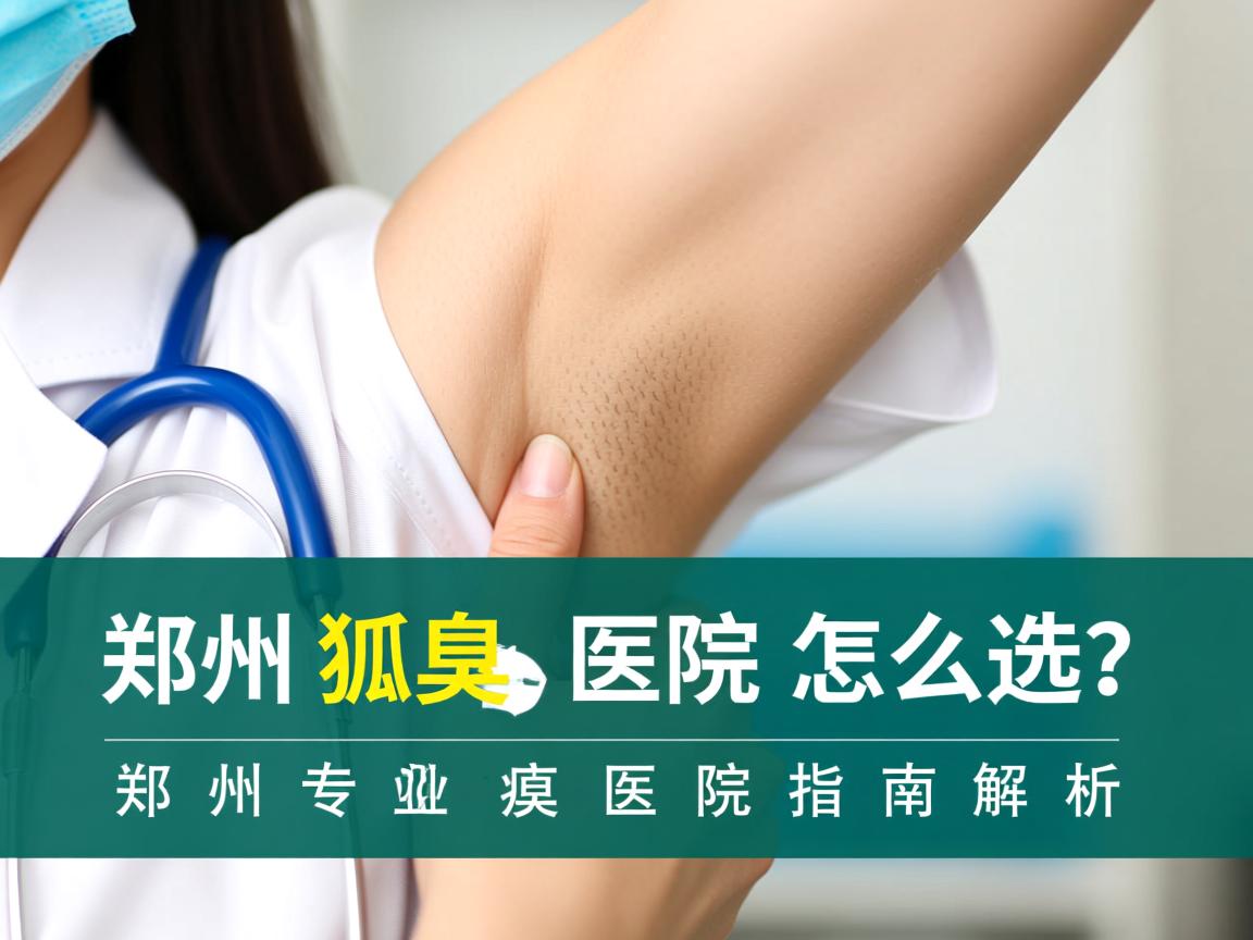 郑州狐臭医院怎么选？郑州专业狐臭医院指南解析